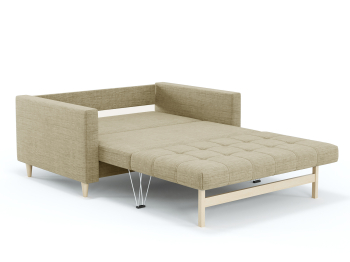 Диван-кровать еврокнижка Квадро, рогожка