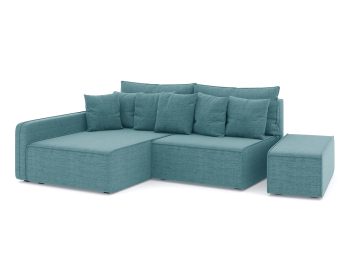 Диван-кровать угловой Портленд еврокнижка НПБ, рогожка Дрим