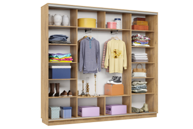 Шкаф-купе Премьер Лайт 59 (05;05;05) трехдверный