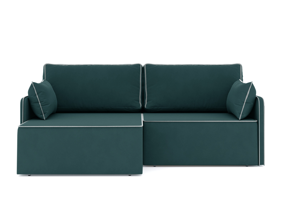 Диваны угловые в гостиную, Диван-кровать угловой еврокнижка Блюм, велюр