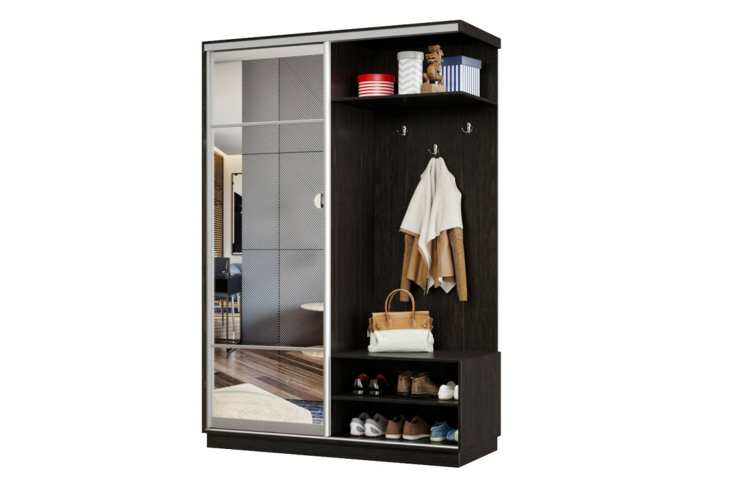 Прихожие, Прихожая Премьер 04 Лайт 11 Правая Мини