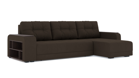 Диван-кровать угловой Милан ПБ еврокнижка, велюр