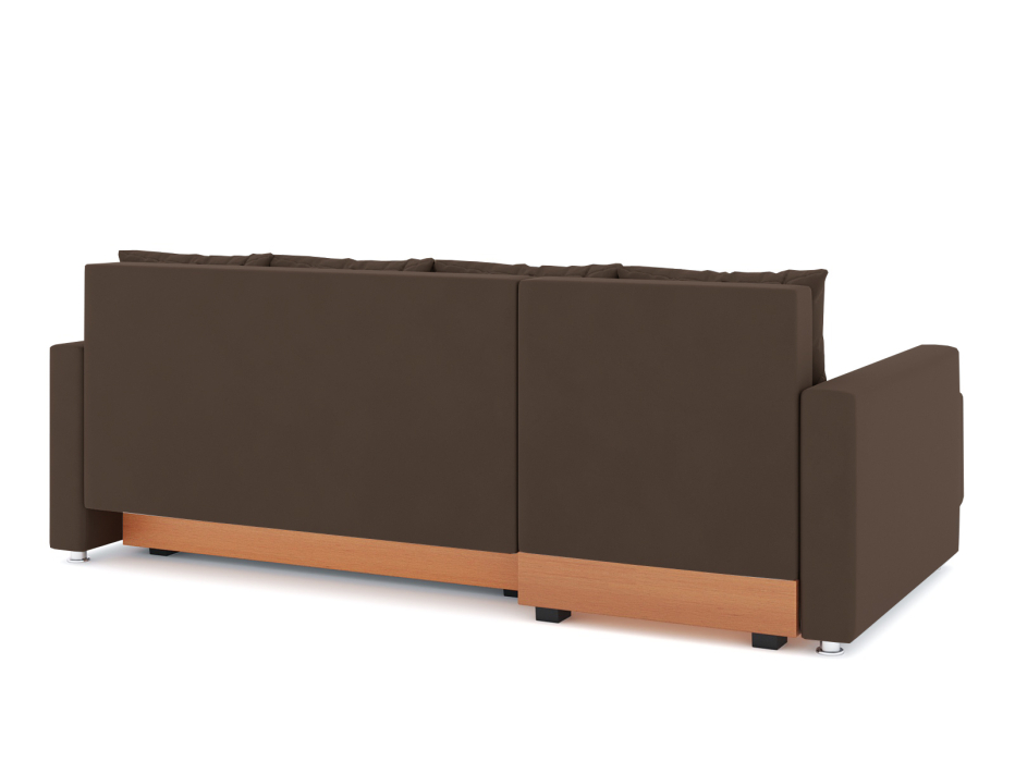 Диваны угловые в гостиную, Диван-кровать угловой Челси еврокнижка, велюр