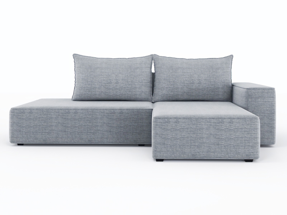 Диваны угловые в гостиную, Диван-кровать угловой Кензо еврокнижка, рогожка Люкс