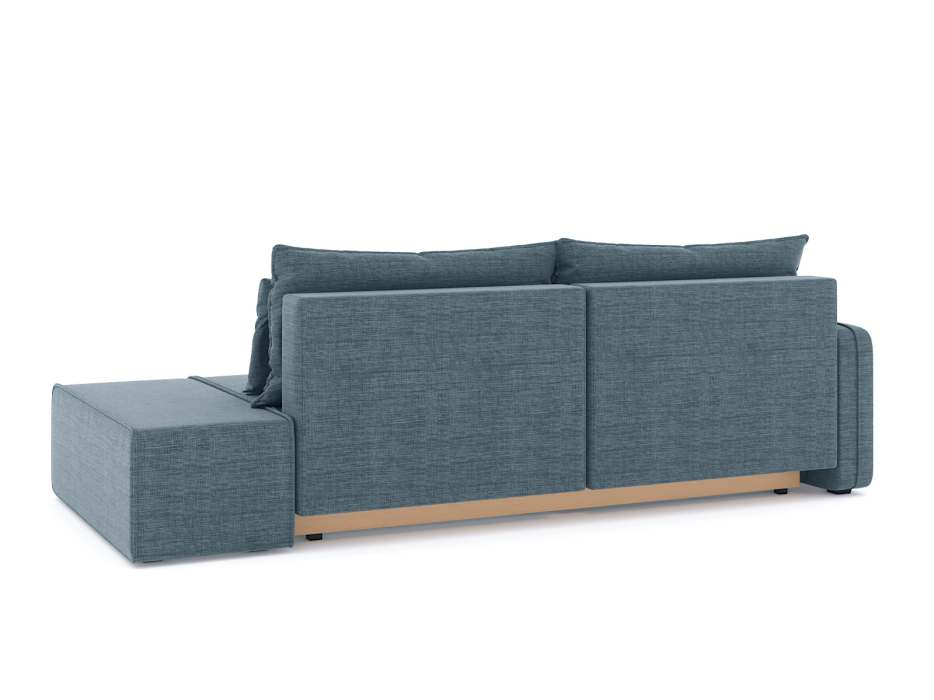 Диваны угловые в гостиную, Диван-кровать угловой Портленд еврокнижка НПБ, рогожка Дрим