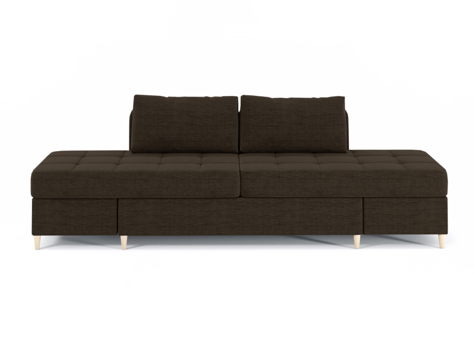 Диваны угловые в гостиную, Диван-кровать угловой Оливер 2 еврокнижка-трансформер, рогожка Люкс