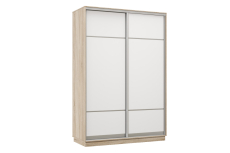 Шкафы-купе, Шкаф-купе Премьер Лайт 02 Мини (08;08) двухдверный