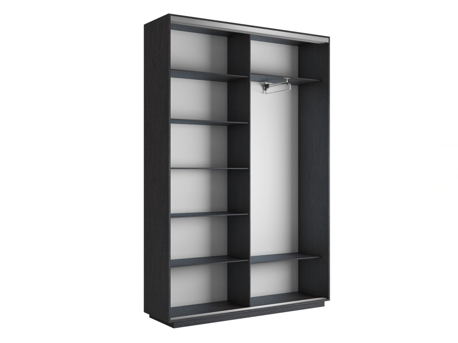 Шкафы-купе 2-х дверные, Шкаф-купе Экспресс Элемент дуо 2200 x 1600 x 450