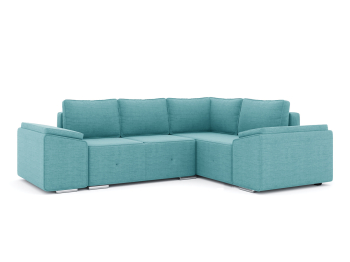 Диван-кровать угловой Хавьер 1 ПБ еврокнижка, рогожка