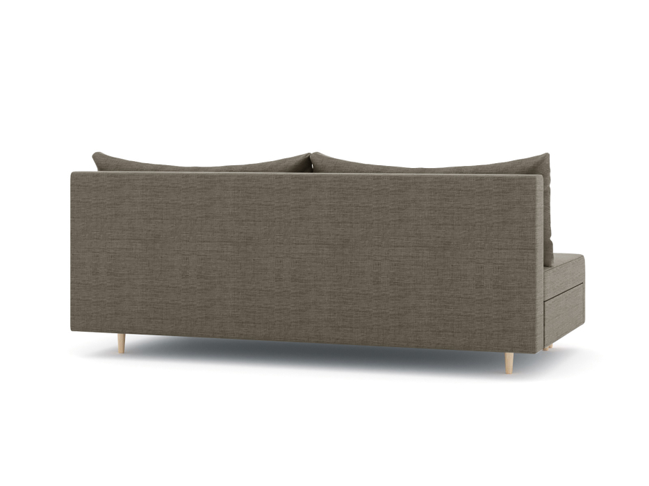 Диваны еврокнижки, Диван-кровать еврокнижка Смайл без подлокотников, рогожка Люкс