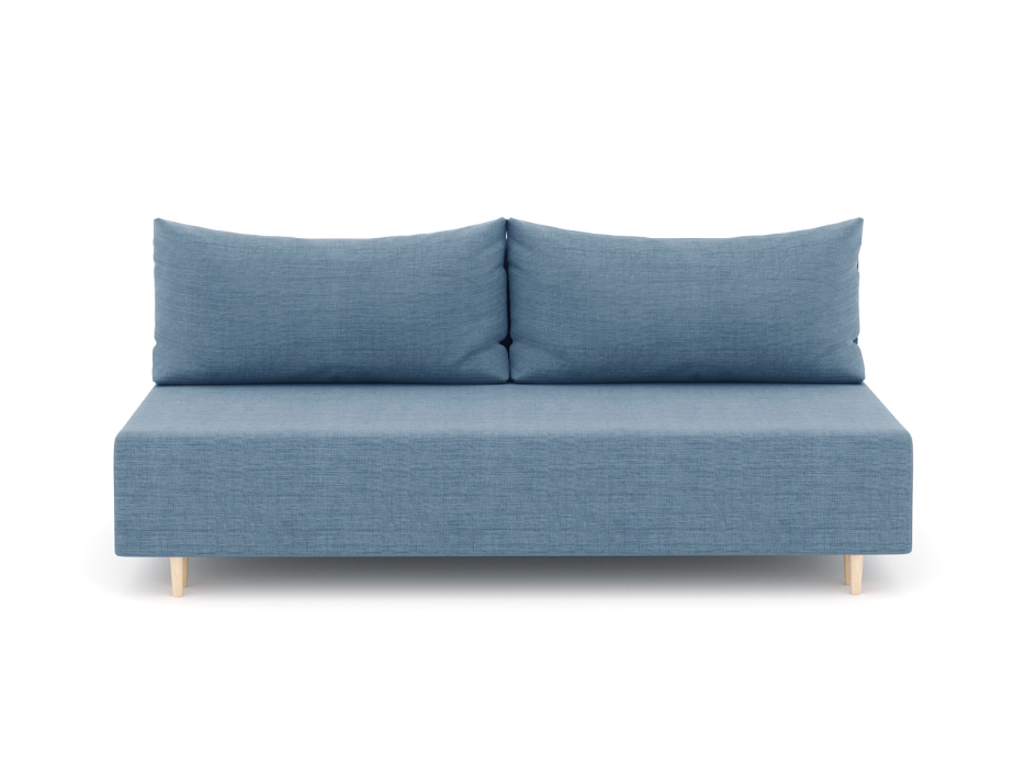 Диваны еврокнижки, Диван-кровать еврокнижка Смайл без подлокотников, рогожка Люкс