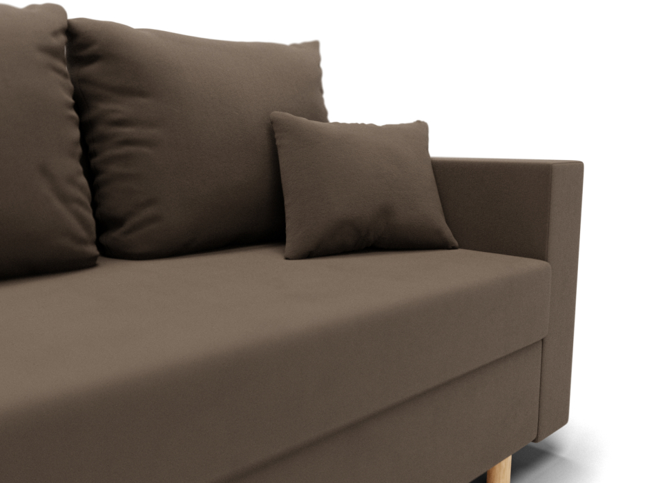 Диваны еврокнижки, Прямой диван Адам,еврокнижка,велюр