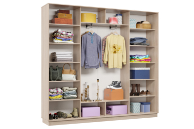 Шкаф-купе Премьер Лайт 61 (11;11;11) трехдверный