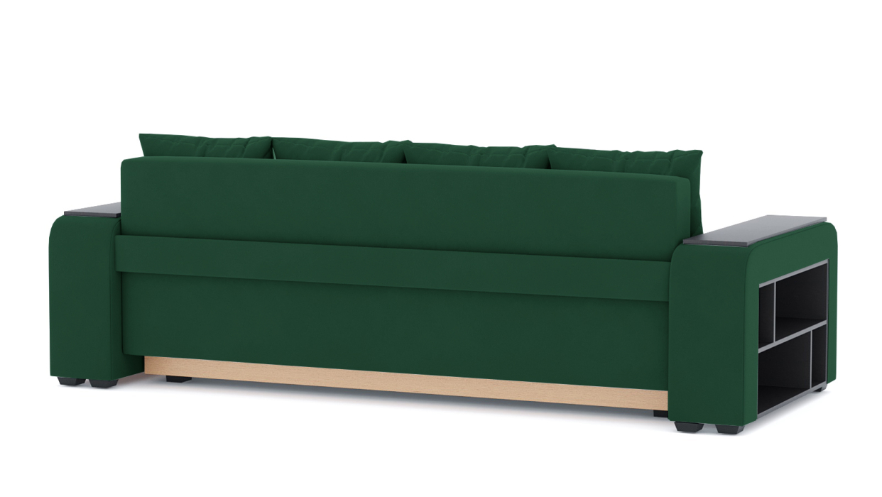 Диваны еврокнижки, Диван-кровать Дубай Лайт еврокнижка, велюр