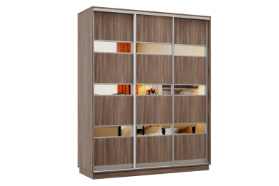 Шкаф-купе Премьер 14 (16;16;16) трёхдверный