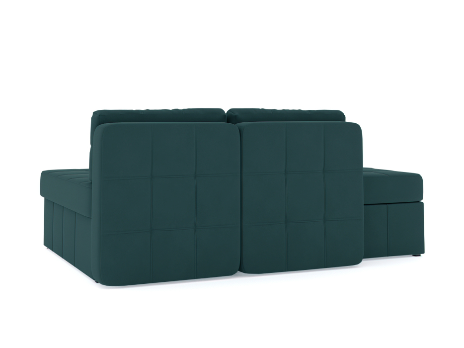 Диваны угловые в гостиную, Диван-кровать угловой Оливер Люкс еврокнижка-трансформер, велюр