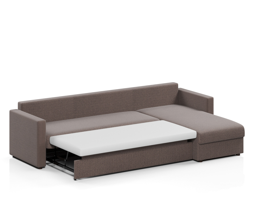 Диваны угловые, Диван-кровать угловой Дублин дельфин,велюр