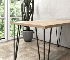 Прямые, Столешница для письменного стола 100х60 см Теви