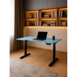 Компьютерный стол Маркос с механизмом подъема 140х80, черный