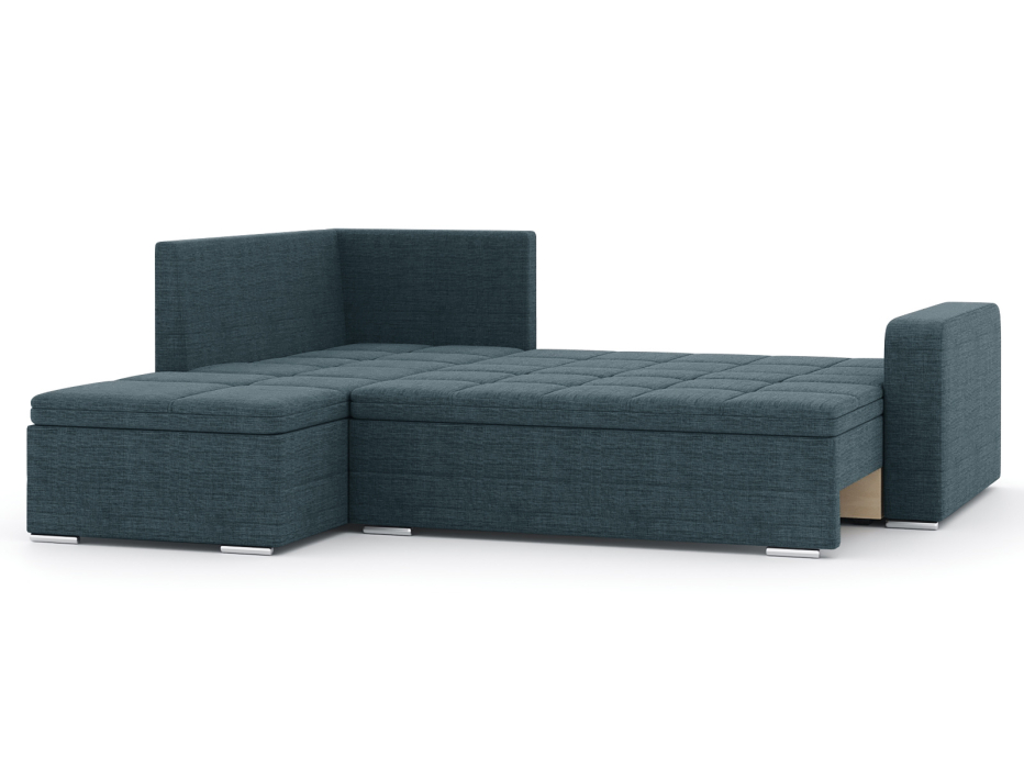 Диваны угловые в гостиную, Диван-кровать угловой еврокнижка Бромен, рогожка Люкс