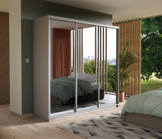 Шкафы-купе, Шкаф-купе Экспресс Экспенс трио 2400 x 2400 x 600