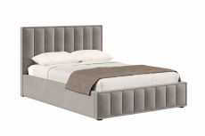 Мягкая кровать, Кровать Анкона 1400 с подъёмным механизмом, велюр