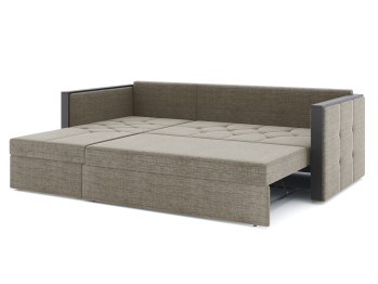 Диван-кровать угловой Даймонд дельфин, рогожка Люкс