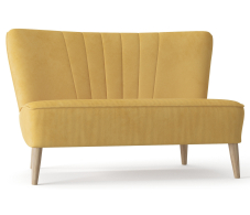 Дизайнерские диваны для гостиной, Диван прямой Зола, Велюр