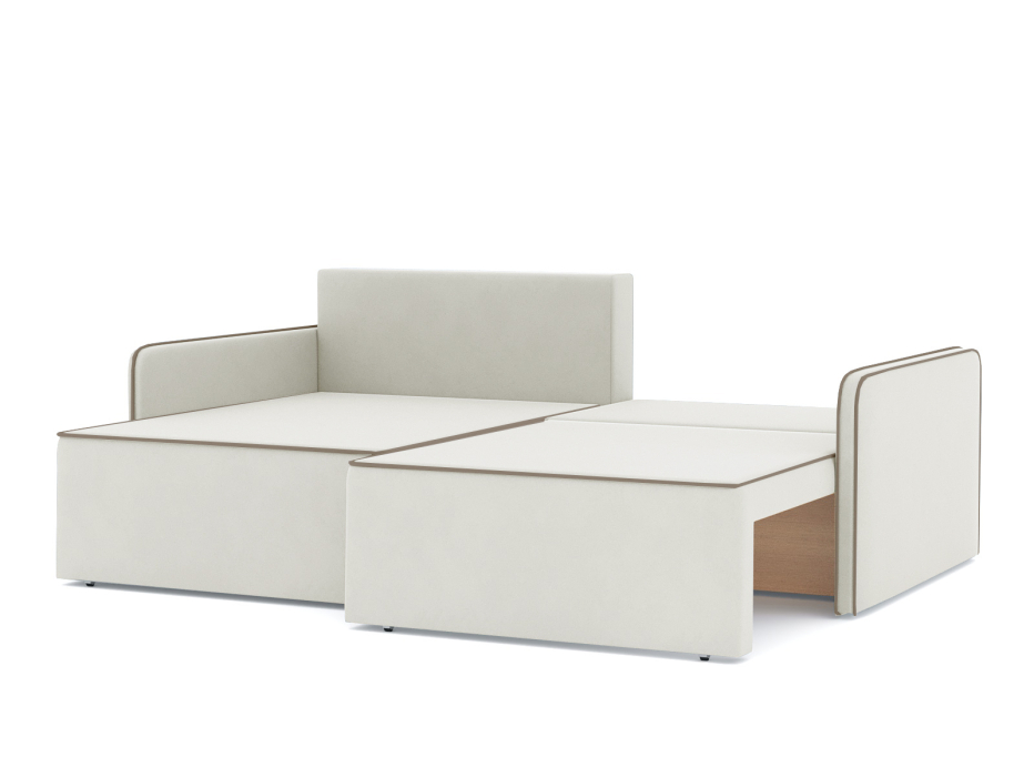 Диваны угловые в гостиную, Диван-кровать угловой еврокнижка Блюм, велюр