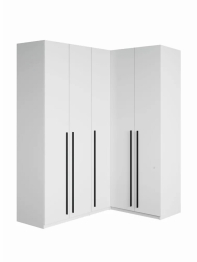 Угловой шкаф для одежды распашной с ящиками, София, 2200х1700х1300мм