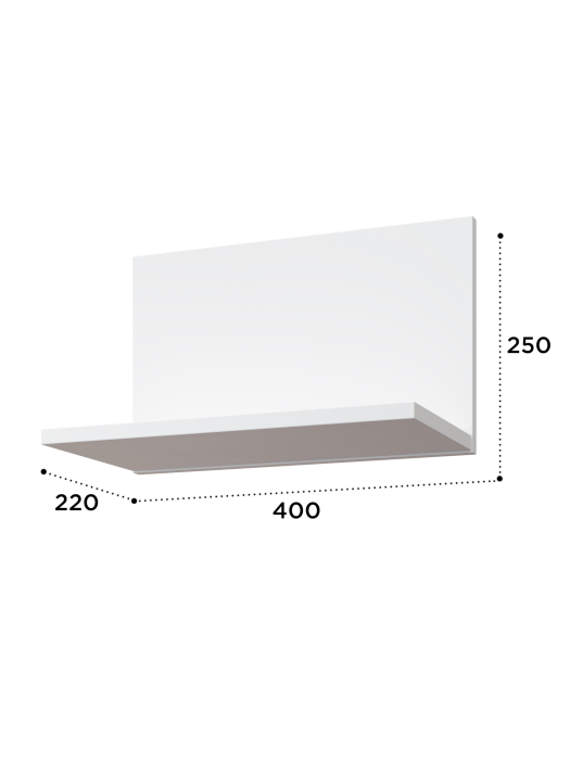 Настенные полки, Полка Эмилия ЭЛ-9