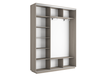 Шкаф-купе Экспресс Экспенс трио 2400 x 2400 x 450