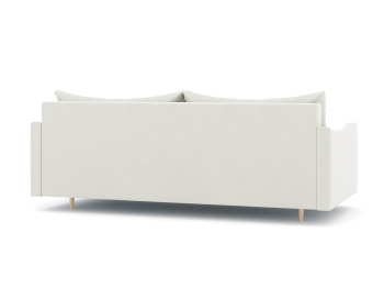 Диван-кровать еврокнижка Смайл с подлокотниками, велюр