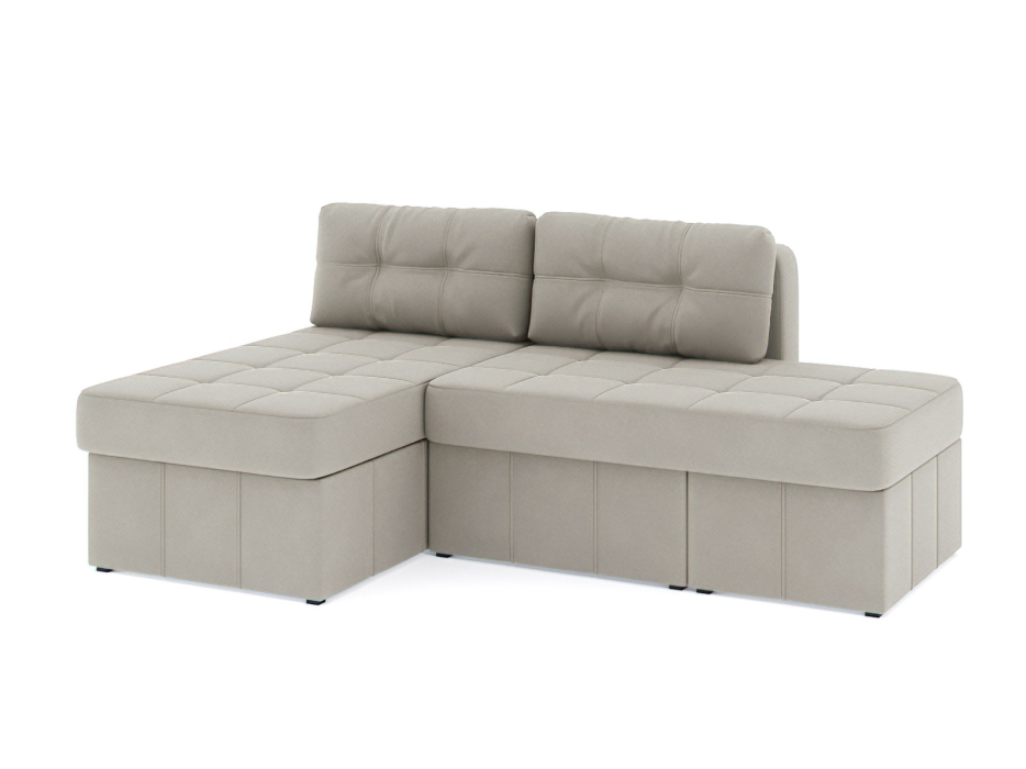 Диваны угловые в гостиную, Диван-кровать угловой Оливер Люкс еврокнижка-трансформер, велюр