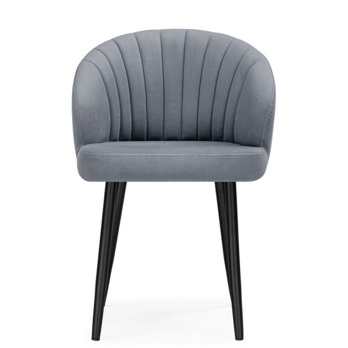 Стулья, Стул на металлокаркасе Бэнбу некрутящийся marseille (чёрный)