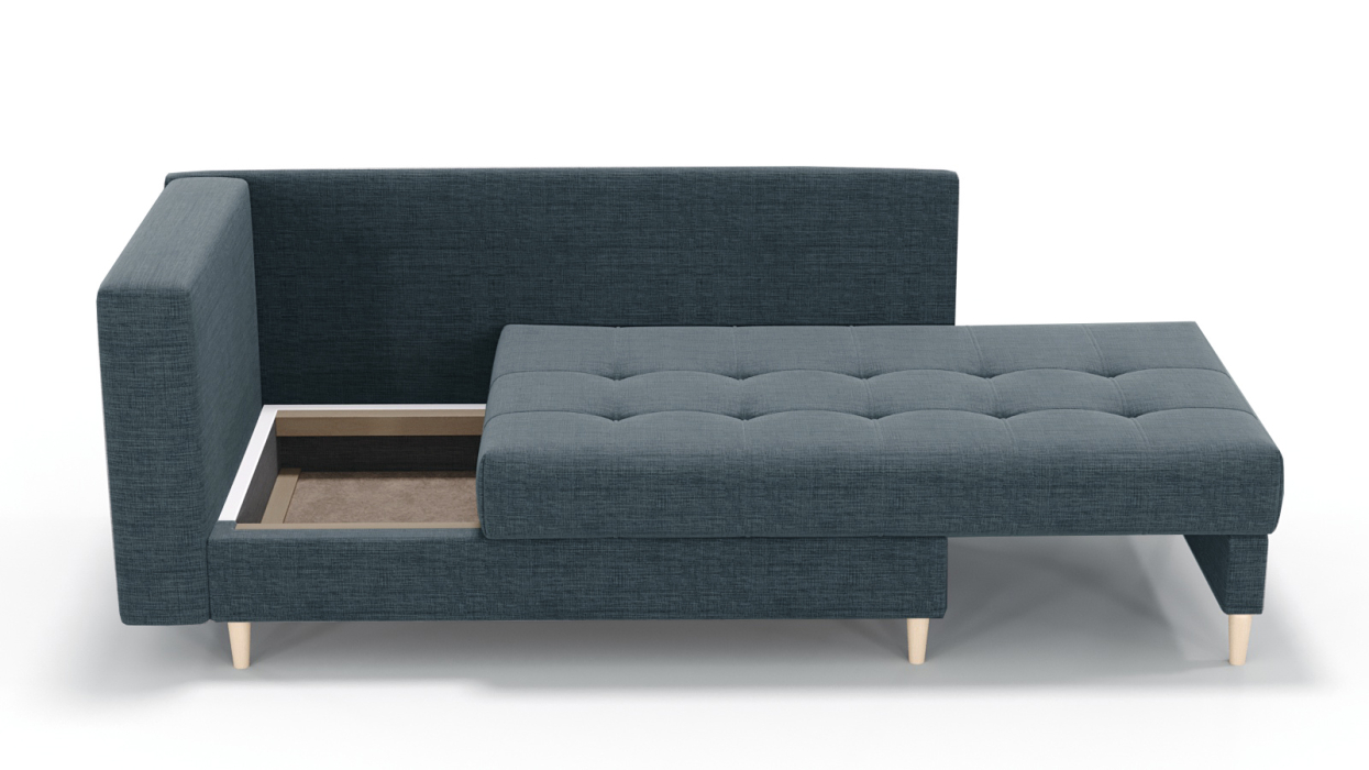 Кушетка диван, Кушетка Лея, рогожка Люкс