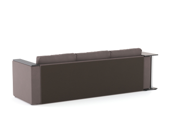 Диван-кровать угловой Атланта со столом дельфин, велюр