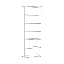 Шкаф Остин 16.307, серый графит, дуб золотой крафт