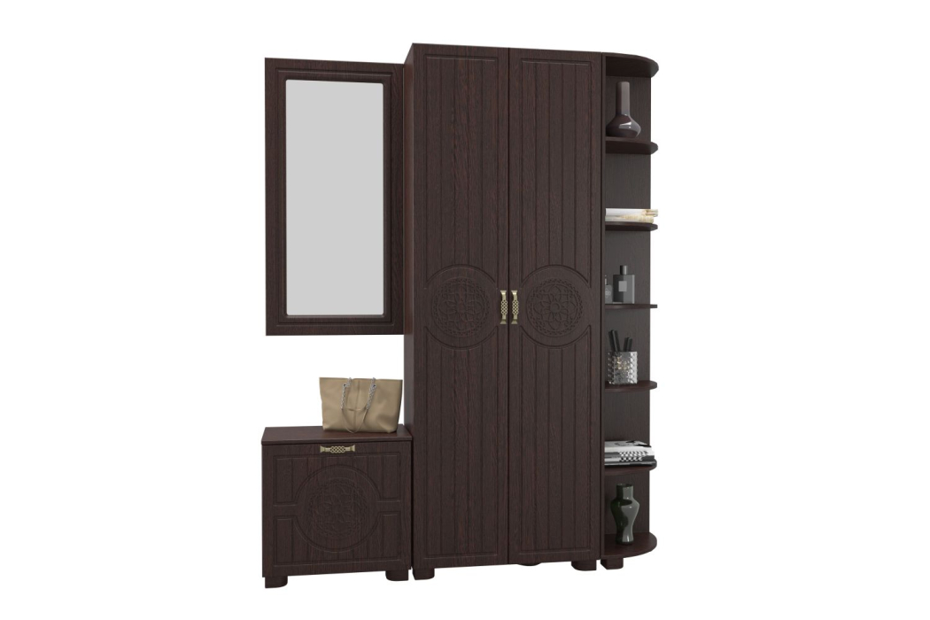 Шкафы распашные, Шкаф «Монблан» МБ-21К