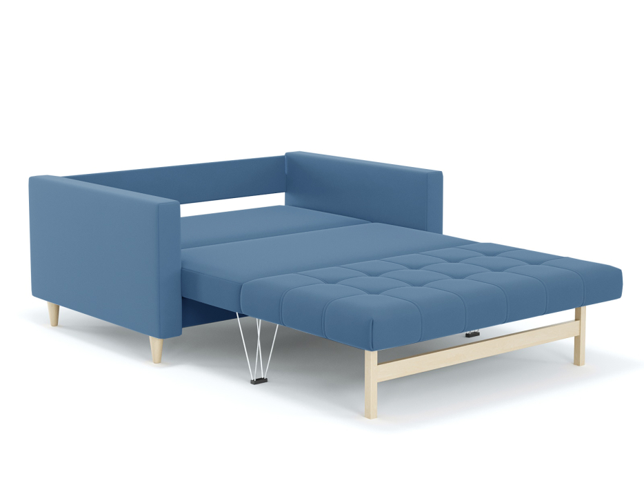 Диваны еврокнижки, Диван-кровать еврокнижка Квадро, велюр