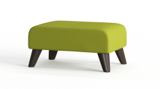 Пуф в прихожую, Пуф Барон на ножках, велюр