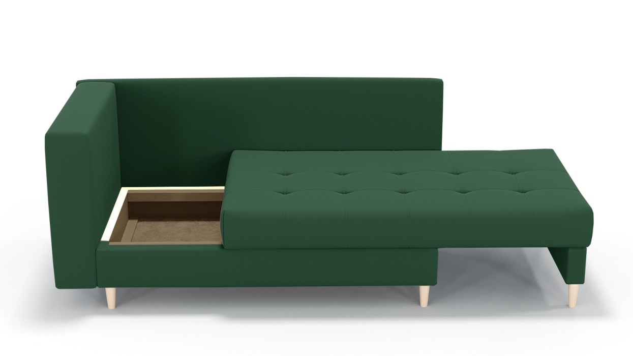 Кушетка диван, Кушетка Лея, велюр