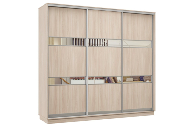 Шкаф-купе Премьер 58 (15;15;15) трёхдверный