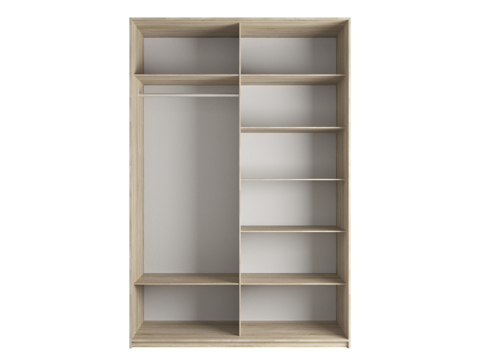 Шкафы-купе 2-х дверные, Шкаф-купе Эста ДСП+ДСП 200х66х240