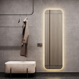 Зеркало с подсветкой GENGLASS KUVINO NF LED L, с проводом