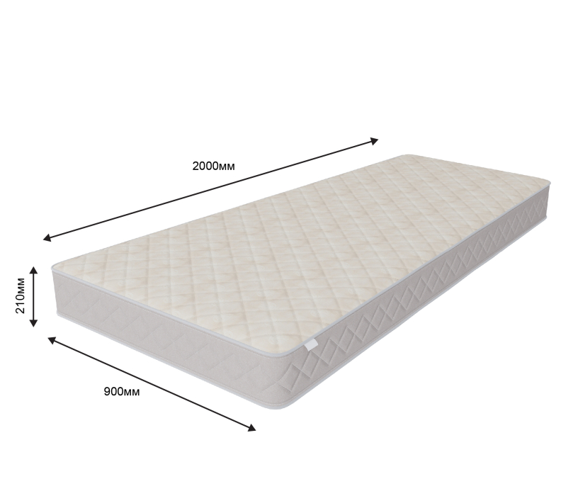 900 x 2000, Матрас Душевный 900*2000