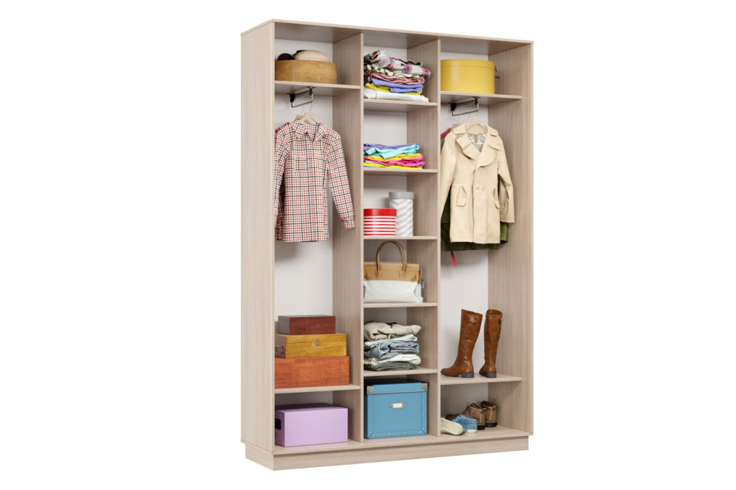 Шкафы-купе, Шкаф-купе Премьер 19 (14;14;14) трёхдверный