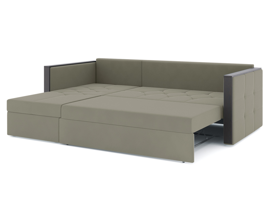 Диваны угловые в гостиную, Диван-кровать угловой Даймонд дельфин, велюр