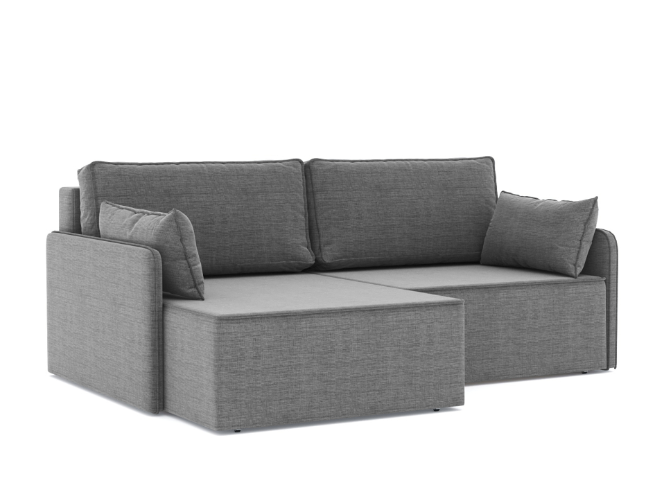 Диваны угловые в гостиную, Диван-кровать угловой еврокнижка Блюм, рогожка Люкс