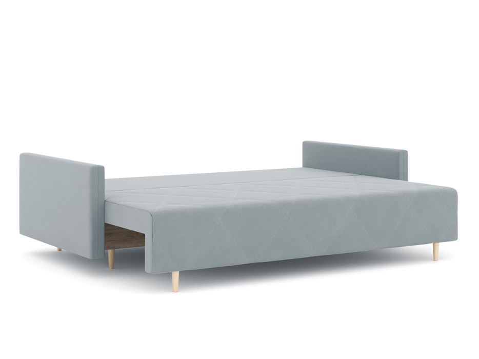 Диваны еврокнижки, Диван-кровать Милли с подлокотниками, велюр